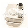 Husky Square Muffler part number: 751-0880