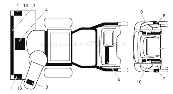 Husqvarna 10527 SBE (961930016-05) (2007-12) Snowblower Page D Diagram