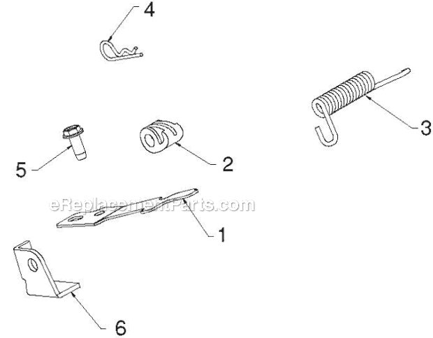 Husqvarna 12530HV (96193007201)(2012-06) Snowblower Handle and Controls Diagram