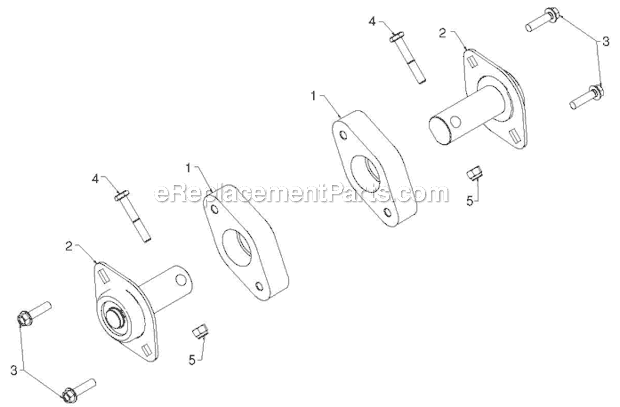 Husqvarna 12530HV (96193007203)(2012-08) Snowblower Auger Housing Impeller Diagram