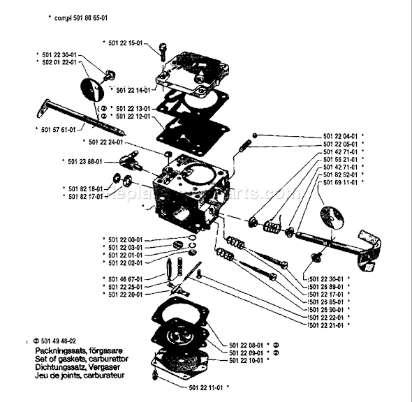 Husqvarna Chainsaw | 181 | eReplacementParts.com