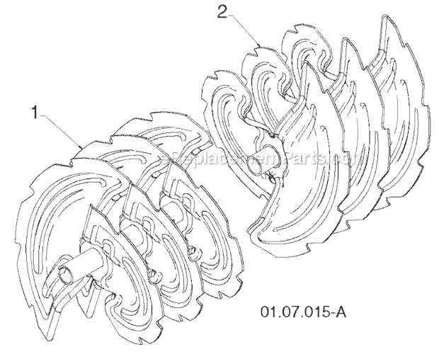 Husqvarna 1830EXLT (96193007800) (2011-07) Snowblower / Throwers Page I Diagram