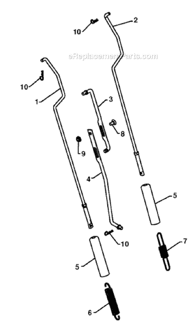 Husqvarna 1830HV (96193005401) (2010-08) Snowblower / Throwers Page V Diagram