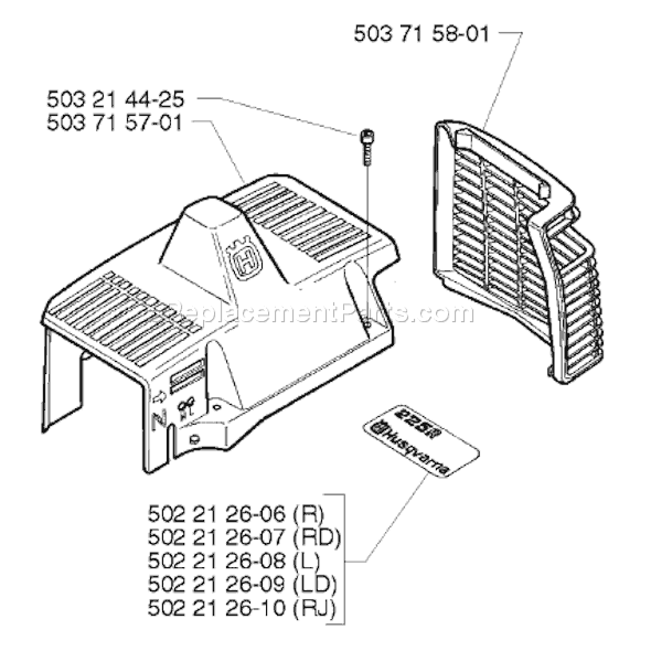 Husqvarna 225 RD (1996-06) Line Trimmer Page N Diagram
