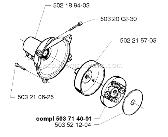 Husqvarna 225 RD (1996-06) Line Trimmer Page D Diagram