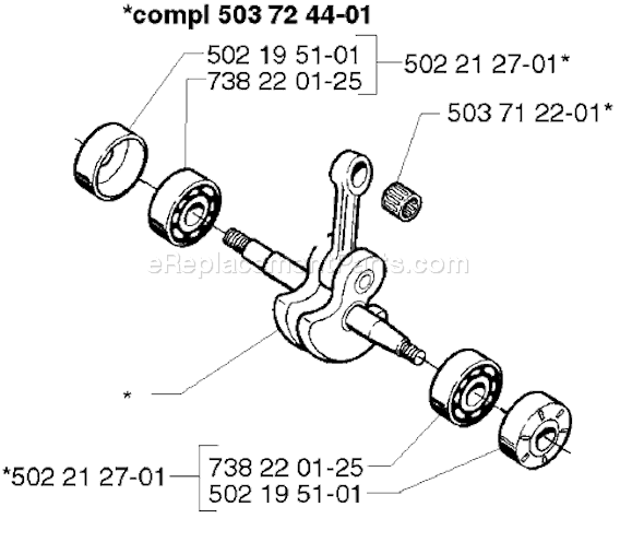 Husqvarna 225 RD (1996-06) Line Trimmer Page F Diagram