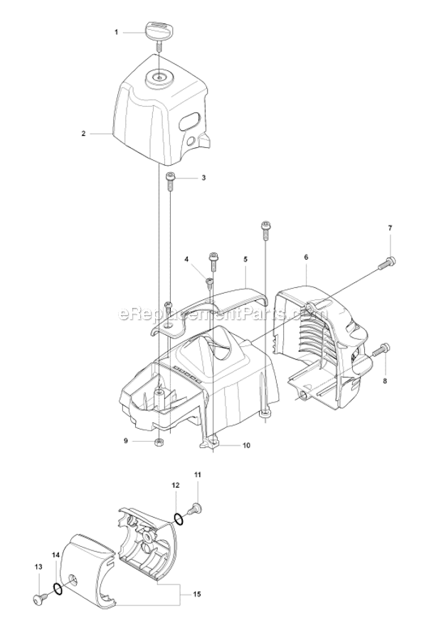 Husqvarna 327P5X (2012-10) Polesaw Cover Diagram