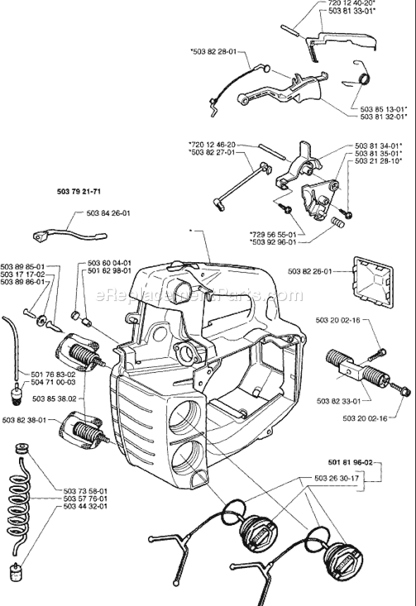 Husqvarna Chainsaw | 335 XPT | eReplacementParts.com