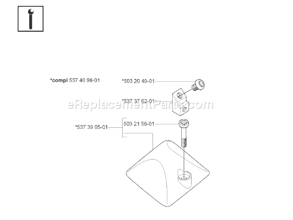 Husqvarna 338 XPT (2006-01) Chainsaw Page J Diagram