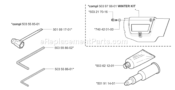 Husqvarna 359 EPA (2006-02) Chainsaw Page L Diagram