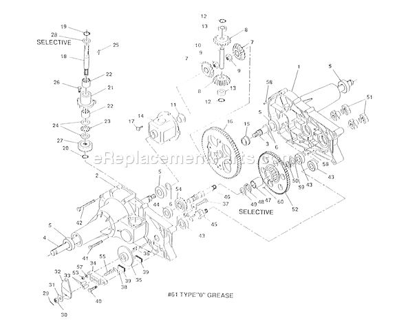 Husqvarna 4140 H (1992-01) Ride Mower Page J Diagram