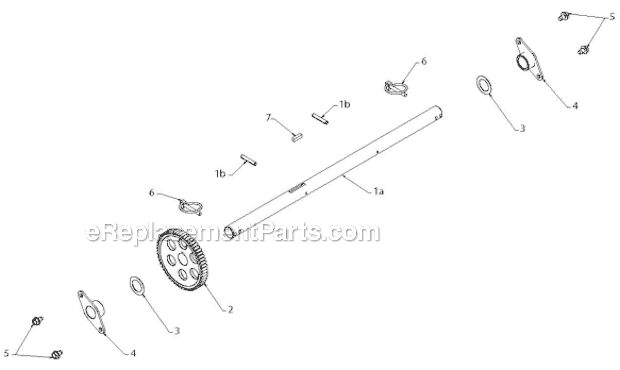 Husqvarna 5524ST (96191001606)(2010-04) Snowblower Drive Diagram