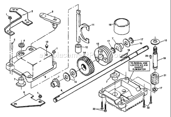 Husqvarna 56 SF (H56SFC) (954050821) (1992-01) Lawn Mower Page C Diagram