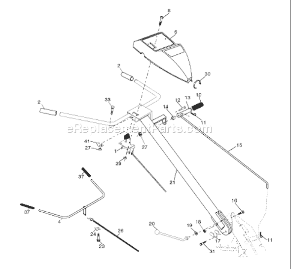 Husqvarna 650 RTT (96093000202) (2008-01) Tiller Page B Diagram