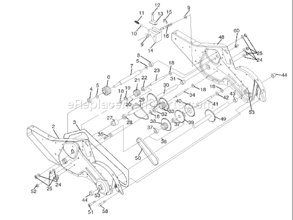 Husqvarna 650 RTT (96093000202) (2008-01) Tiller Page G Diagram