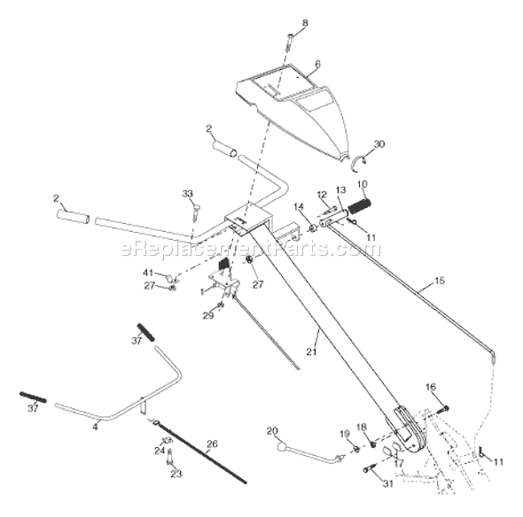 Husqvarna 700 DRT (96093000401) (2006-02) Tiller Page B Diagram