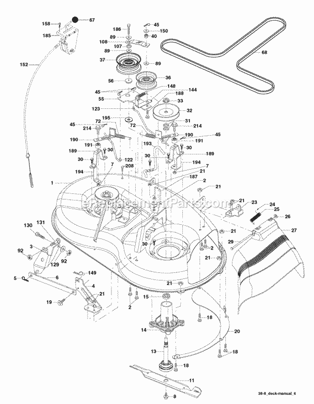 Husqvarna 96018000100 (2010-02) 96018000100 (2010-02) Page F Diagram