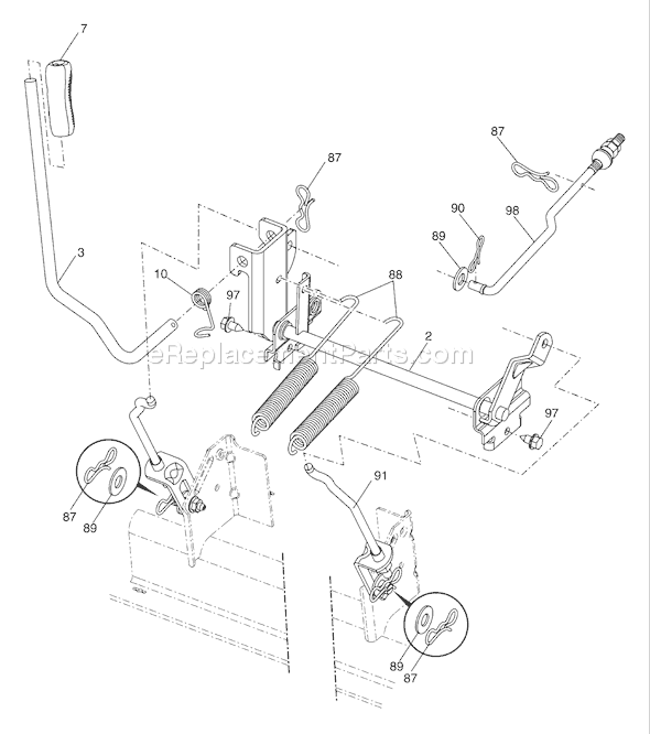 Husqvarna GTH 2448 T (96043000901) (2006-06) Ride Mower Page G Diagram