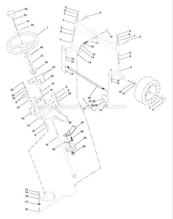 Husqvarna GTH 250 (HEGTH250A) (954170055) (2002-02) Ride Mower Page I Diagram