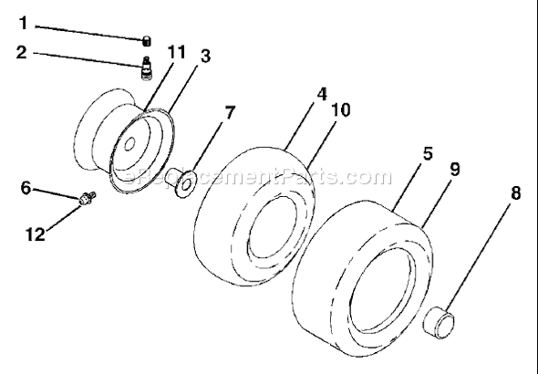 Husqvarna GTH 2548 (LOGT25H48B) (954572134) (2004-02) Ride Mower Page J Diagram