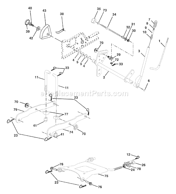 Husqvarna GTH 2548 (LOGT25H48B) (954572134) (2004-02) Ride Mower Page F Diagram