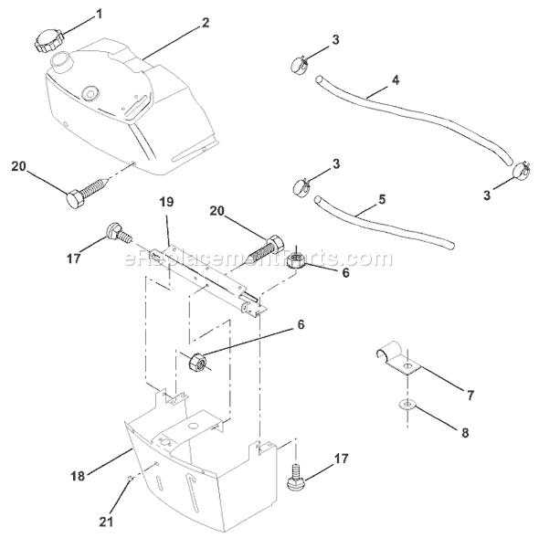 Husqvarna LRH 125 (954001222B) (1995-03) Lawn Tractor Page B Diagram