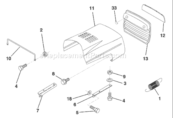 Husqvarna LR 121 (954140001B) (1997-12) Lawn Tractor Page I Diagram