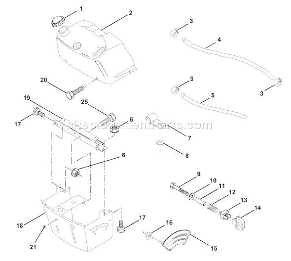 Husqvarna LR 122 (954140105B) (2000-01) Lawn Tractor Page B Diagram