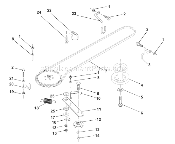 Husqvarna LR 122 (954140105B) (2000-01) Lawn Tractor Page H Diagram