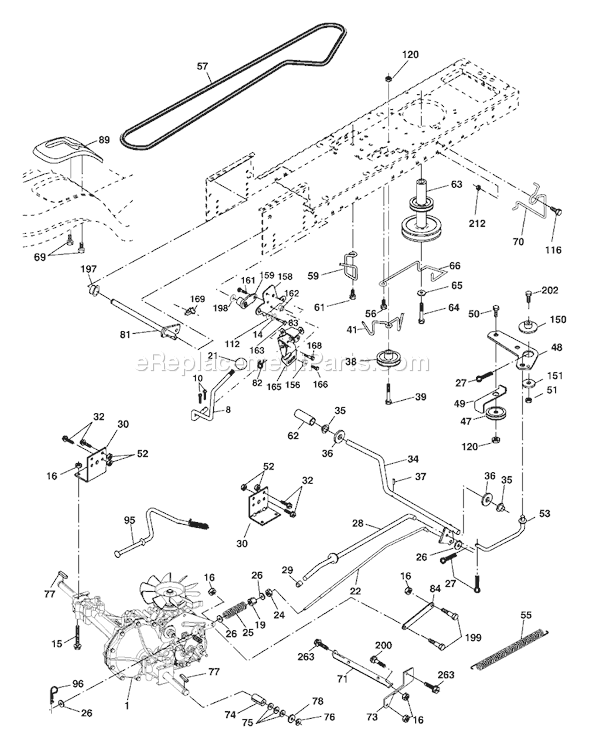 Husqvarna LTH 2042 C (954571953) (2004-03) Ride Mower Page C Diagram