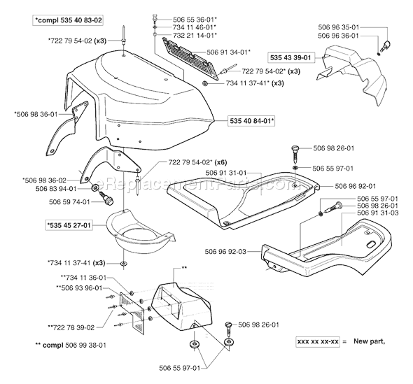 Husqvarna Rider Pro 15 (2003-01) Ride Mower Page C Diagram