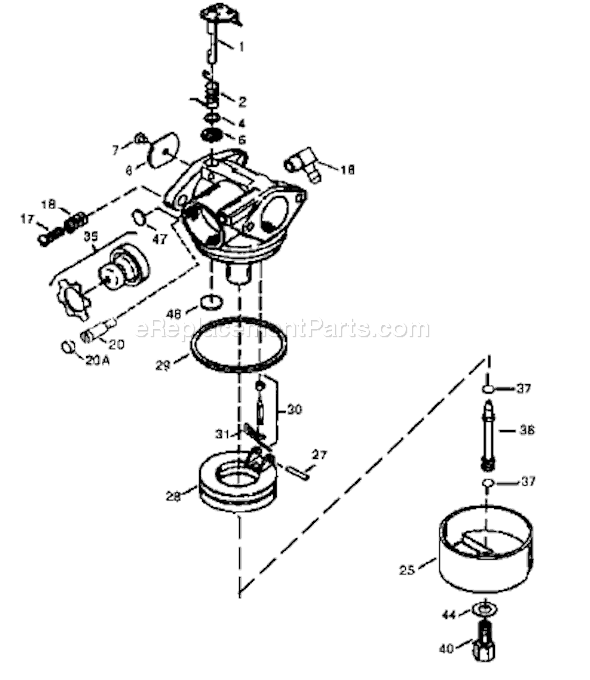 Husqvarna Tec (1997-04) Engine Page O Diagram