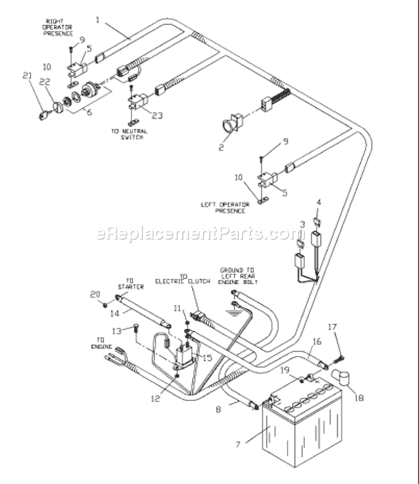 Husqvarna WHF 4818 ETS (968999129) (2002-02) Lawn Mower Page G Diagram