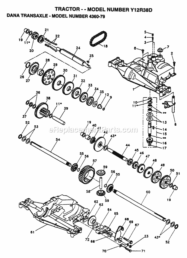 Husqvarna Y12R38D (1995) Y12R38D (1995) Page O Diagram