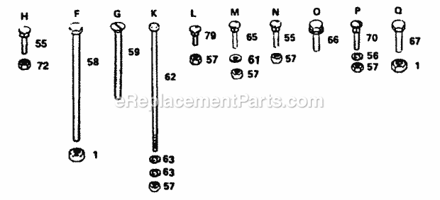 Husqvarna YPGTK180CR (1999 And Before) YPGTK180CR (1999 And Before) Page E Diagram