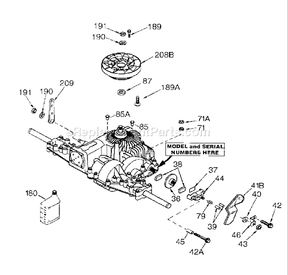 Husqvarna YTH 150 (954140007D) (1998-02) Ride Mower Page H Diagram