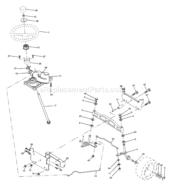 Husqvarna YTH 2148 (LO21H48C) (954572035) (2004-03) Ride Mower Page I Diagram