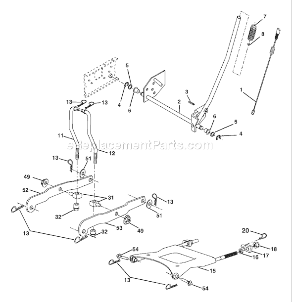 Husqvarna YTH 2148 (LO21H48F) (954572035) (2004-03) Ride Mower Page G Diagram