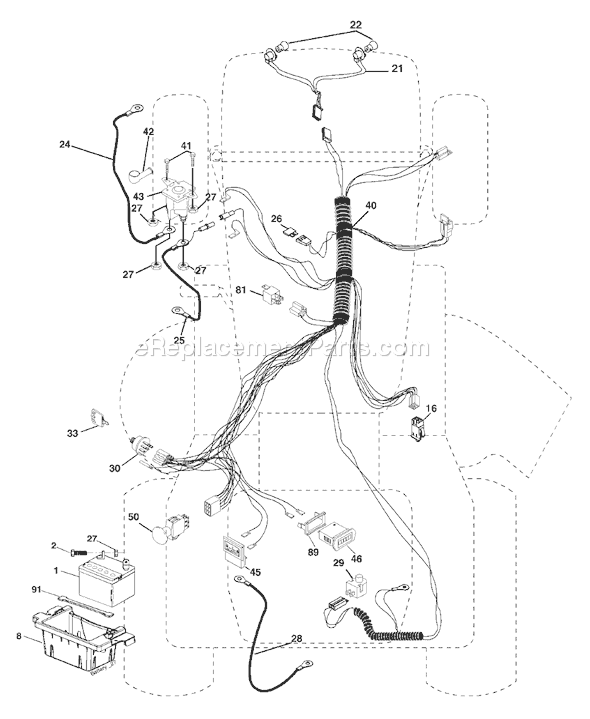 Husqvarna YTH 2148 (LO21H48J) (954572035) (2004-05) Ride Mower Page D Diagram