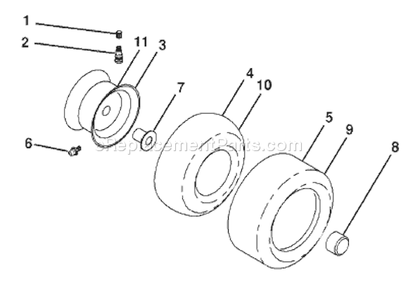 Husqvarna YTH 2348 (96045000501) (2008-02) Ride Mower Page J Diagram