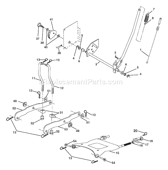 Husqvarna YTH 2748 (96013001000) (2004-12) Ride Mower Page G Diagram