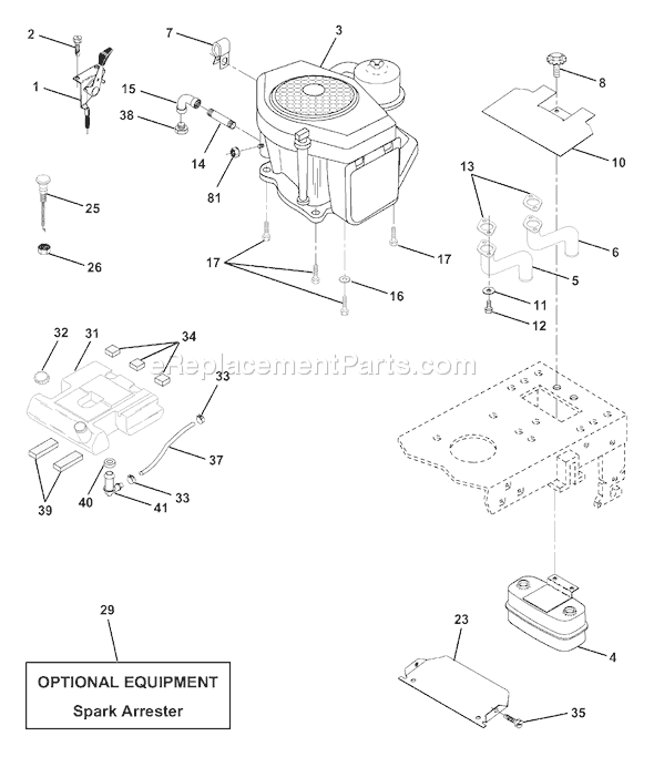 Husqvarna YT 180 (954140009A) (1997-01) Ride Mower Page E Diagram