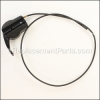 Husqvarna Cable, Throttle Bbc part number: 539113113