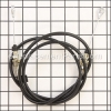 Husqvarna Cable, Chute Control 52" part number: 601002461