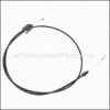 Husqvarna Engine Zone Control Cable part number: 532191221