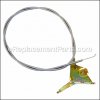 Husqvarna Throttle Cable part number: 539101220