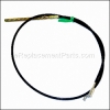 Husqvarna Cable, Clutch part number: 601001551