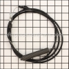 Husqvarna Manual Clutch Cable With Sprin part number: 532435110