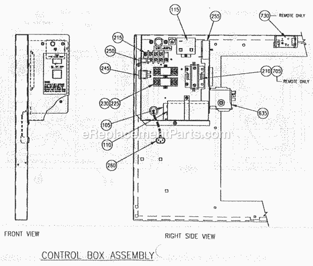 Ice-O-Matic EC-300 (B-Series w-Solid) B-Series Cuber w/Solid State Board Page D Diagram