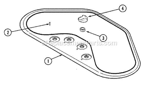 Jenn-Air CCE9300TG Electric Electric Cooktop Top Assembly (Cce9300sl / Ss / Tg) Diagram